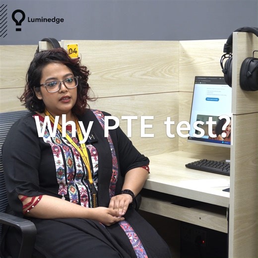 🌟 Why should you take the PTE test? 🌟 . Hear it straight from our expert Pearson Certified PTE Instructor, Abonee Luuza! 🎓 In this video, Abonee explains the benefits of the PTE test and how it can pave your way to global opportunities. Watch now to learn why PTE might be the perfect choice for you! . #PTE #PTEPreparation #StudyAbroad #Luminedge #TestPreparation | Luminedge Bangladesh
