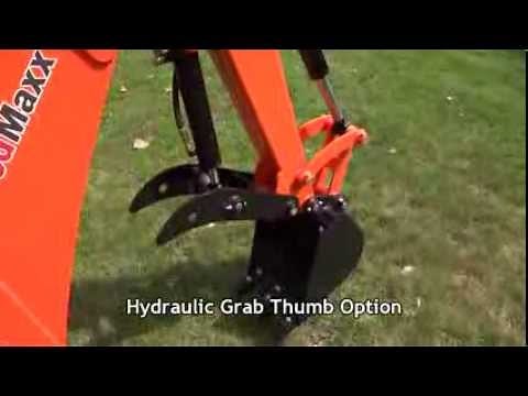 2013 WoodMaxx Backhoe Hydraulic Thumb Option