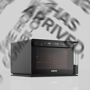 1.2M views · 8.9K reactions | From WIRED: “This is so much more interesting than air frying. It also allows sous-vide style results without the water bath and the bags. Along with the regular oven functions you’d expect—bake, broil, etc.—cooking with steam is a bread baker’s favorite. 8 out of 10!” | Anova | Facebook