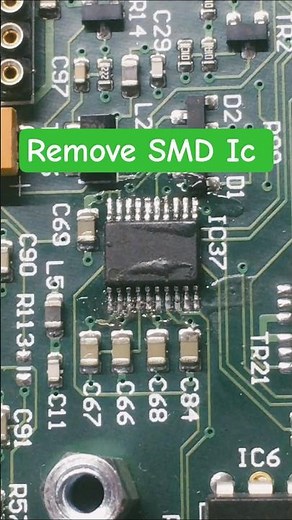 SMD IC Desoldering with Hot Air Gun – Fast & Safe Method