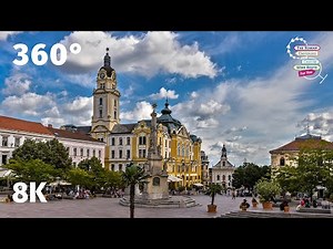 PÉCS: What to See & Do? Danube Trail of Hungary - VR 360 8k