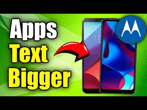 How to Make Apps Bigger on your Motorola Phone Settings (Best Method)