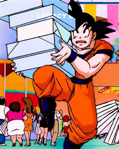 Goku et Gohan font du shopping avec ChiChi | Dragon Ball Z #shorts