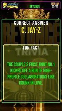 Beyoncé Trivia #Shorts
