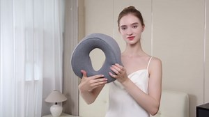 Prone Massage Pillow, a Chest and face Support Sleep Pillow, is Suitable for Massage, SPA and Sleep. Face Down for Eye Surgery， After Surgery for Sleeping (Dark Grey)