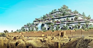 Así serían los jardines colgantes de Babilonia en la actualidad