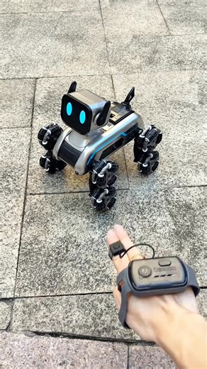 烙 Gesture Sensing Stunt Robot Dog Car Toys – Control with a wave! ✋⚡  Hand-gesture commands – No remote needed, just move your hand!   360° flips & stunts – Watch it roll, spin, and dance! 露‍♂️  Smart obstacle avoidance – Auto-detects and dodges barriers!   The ultimate interactive toy for kids & tech lovers! ❤️ #SmartToys #RobotDog #GestureControl #STEMFun #KidsTech #GiftIdeas ✨ | Honnye | Facebook