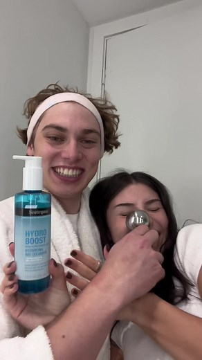 Neutrogena Hydro Boost Skincare Routine | Hydrating Gel Cleanser & Moisturizing Serums