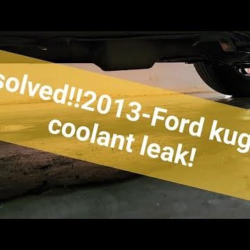 Ford escape 2013 1.6 ecoboost coolant leak!!