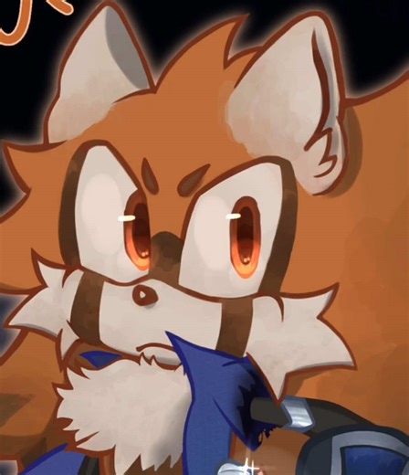 sonic oc fanart gift for @☆𝓛𝓪𝔃𝔂𝔂𝓸𝓲𝓬𝓱𝓲𝓲★ 😼✌️ i rlly found this oc to be interesting. the design, weapon choice and background intrigued me enough to draw him. it was a lot of fun, i havent drawin in so long #amyrose #sonicfandom #fyp#fypagenamy #sonicfanart