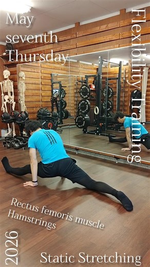 フレキシビリティ・トレーニング(スタティック・ストレッチング/大臀筋、薄筋と恥骨筋、大腿直筋とハムストリング、梨状筋と内閉鎖筋、脊柱起立筋群とハムストリング) #パーソナルトレーナー #ストレッチング