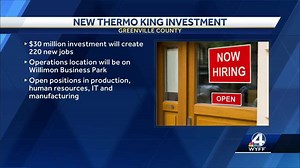 Company promises hundreds of jobs, new plant in Greenville County