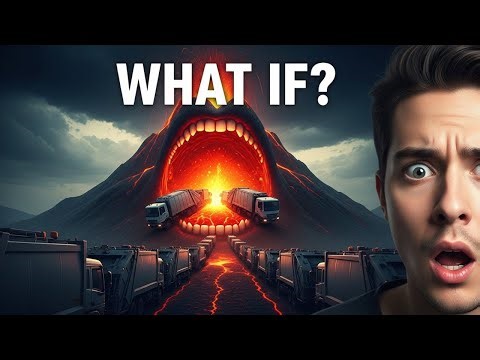 Is Dumping TRASH In Volcanoes a GENIUS Idea