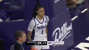 Blink and you'll miss it Zyanna Walker --> Eliza Maupin | K-State Women's Basketball
