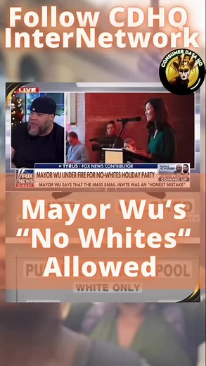 #Boston #mayor #Wu #has #no #white #policy at #her #holiday #party #2023 #America #has #not #changed #they #flipped #the #script in #massachusetts —#cdhq #cdhqinternetwork #news #fox #cnn #nbc #cbs #christmas #partytime #USA #equality #city #official