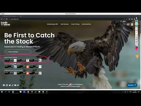 Trade Ideas Webinar - Review of Their Stock Scanner