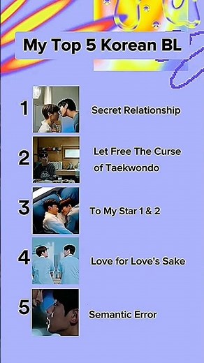 “Top 5 Korean BL Dramas You Must Watch 💕 | Most Heart-Touching BL Series Ever”