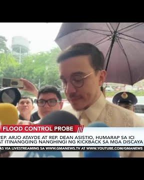 Rep. Arjo Atayde at Rep. Dean Asistio, humarap sa ICI at itinangging nanghingi ng... | 24 Oras