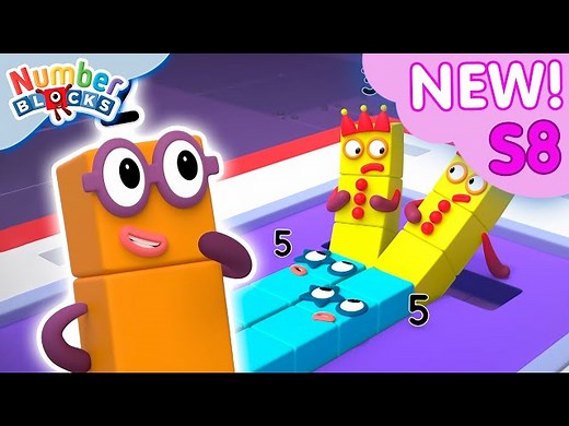 Double Doors, Double Locked - Fun Full Episode | Brand NEW Series 8 Episode 12 | Numberblocks - Videos For Kids