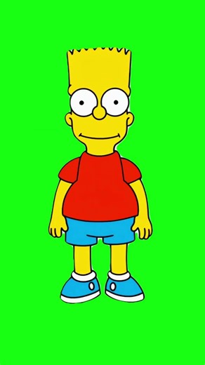 Bleh Bart Simpson | Green Screen #simpsons #bart #memes