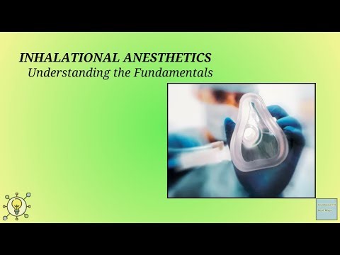 INHALATIONAL ANESTHETICS: Understanding the Fundamentals