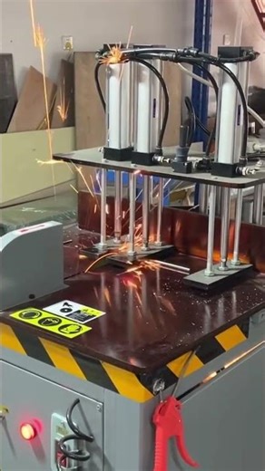 easily handling two bars at a time safe and efficient guide rail cutting.