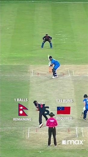 Nepal Winning Moment Against Samoa | ICC Men’s T20 World Cup Asia & EAP Qualifier 2025