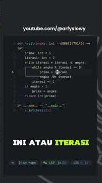Find the highest prime factor values ​​of the value 600M #tutorial #programming #python #arfyslowy