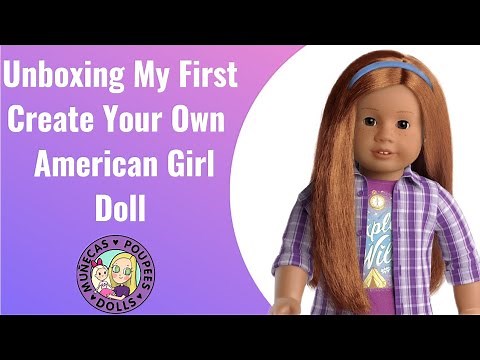Unboxing My First Create Your Own American Girl Doll