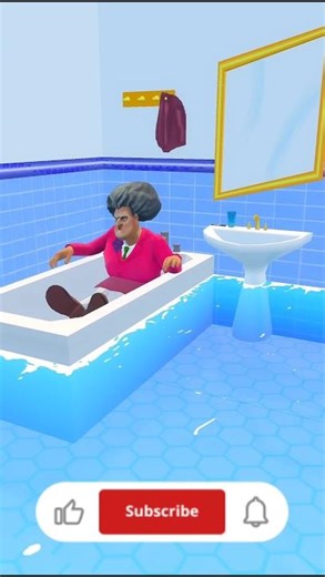 Scary Teacher Needs To Bath #funny​ #shorts​ #scaryteacher