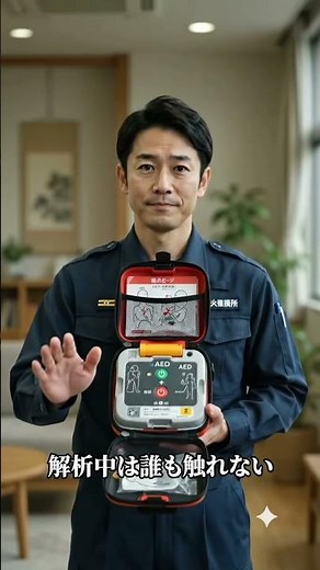 【AEDの真実⑤】使い方②解析中は誰も触れない｜これだけ覚えれば安全