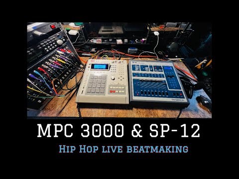 MPC 3000 & SP-12 Hip Hop live beatmaking