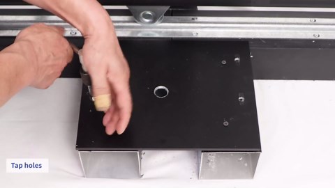 TOPENS RK1100T Automatic Sliding Gate Opener Rack Drive Electric Gate Motor for Heavy Driveway Slide Gates Up to 2800 Pounds, Security Gate Operator AC Powered with Nylon Gear Rack and Remote Control