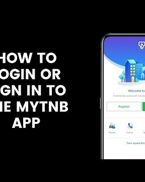 How to Login or Sign In to the myTNB Application