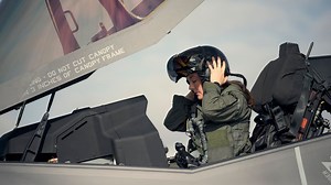 Pilot makes history as first female F-35 pilot for Air Guard