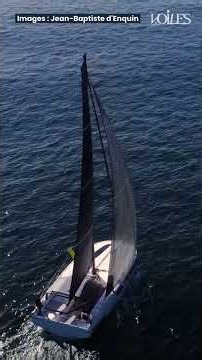 L'image du jour : la première navigation du pionnier de la croisière à foils #sailing