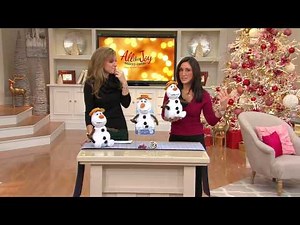 Disney's Frozen 14" Animated Talking Olaf Plush with Jennifer Coffey