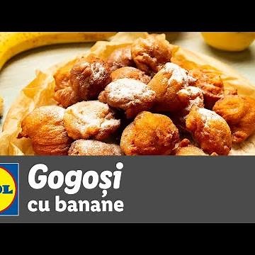 Gogosi cu banane • reteta Bucataria Lidl