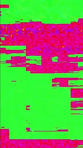 TV Glitch Green Screen 📺 TV Signal Problem Effects