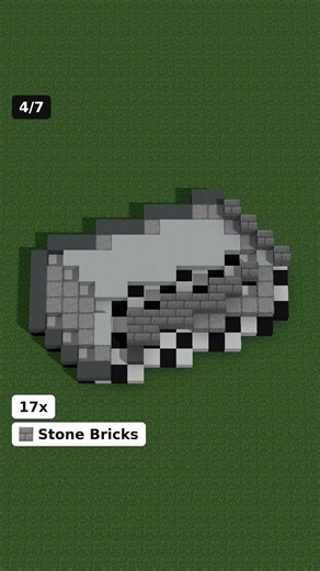 How to Build an Iron Ingot in Minecraft — Pixel Art Tutorial 🔩