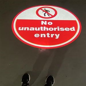 [Hot Item] LED 80W Gobo Projector Light for Public Zone Projection Floor Marking Signs