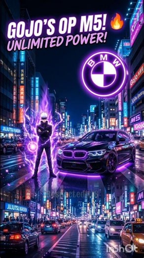 Gojo and bmw Gojo + BMW = Ultimate Speed ⚡