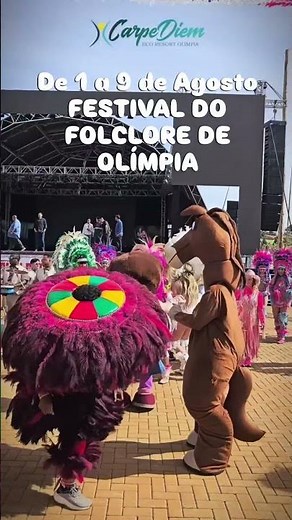 Está chegando o Festival do Folclore de Olímpia 2026! Viva essa tradição! #shorts #festivadofolclore