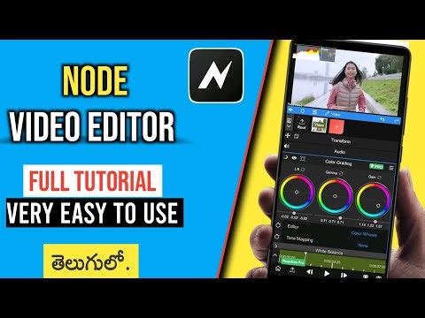 Node video editing | Node video editing tutorial