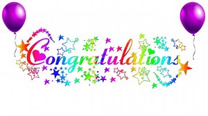 Congratulations, Party, Birthday. Free Stock Video