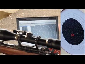 SCATT Matrix Live Fire .22 at 50m. SBR50 target