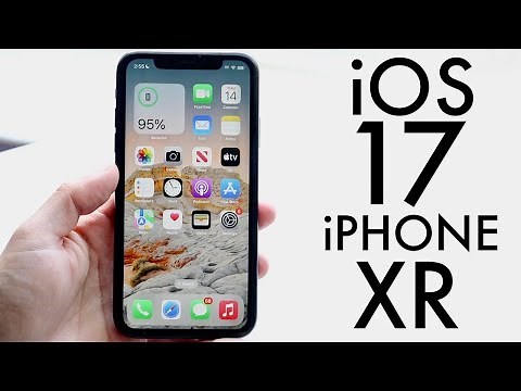 iOS 17 OFFICIAL On iPhone XR! (Review)