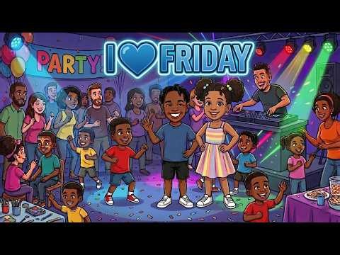 I Love Friday! | Kids Learning Song | Dane’s Fun Zone