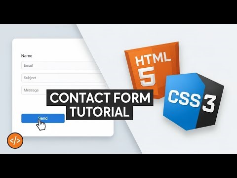 Day 3/365: Data Scientist Learns Frontend - Building a Contact Form (HTML & CSS)