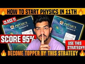How to STUDY PHYSICS for CLASS 11th | how to study class 11 physics | JEE NEET CET BOARDS | SBWB